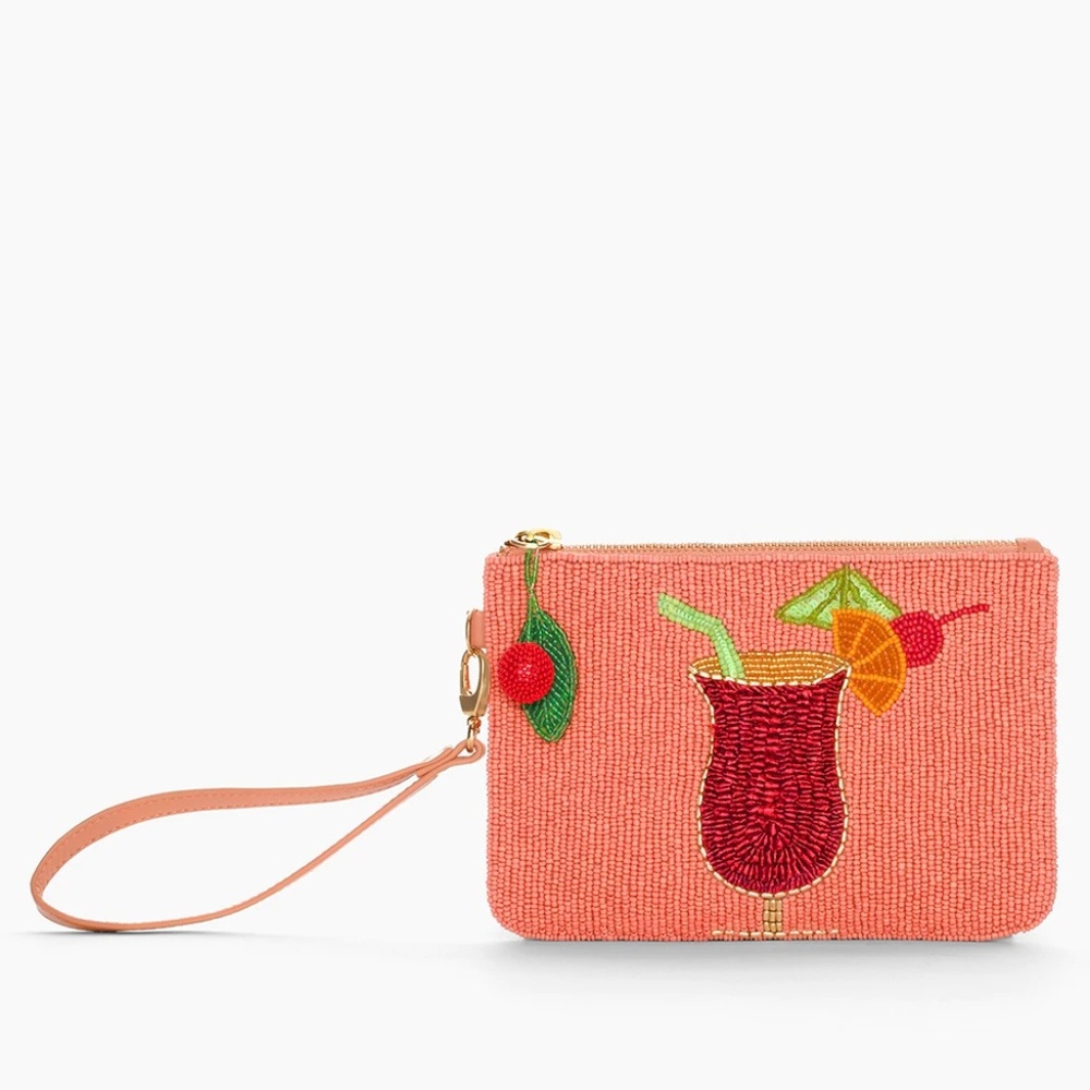 Chico's BEADED MAI TAI CLUTCH